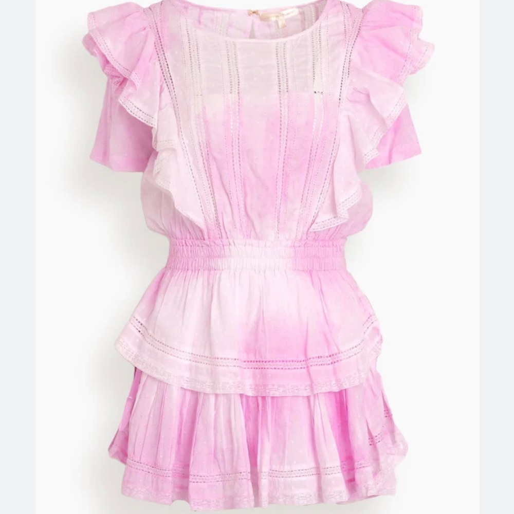 LoveShackFancy Women’s Natasha mini dress in size small.